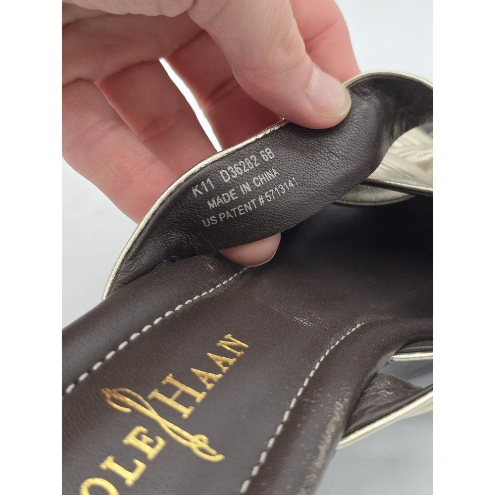 Cole Haan Women's Air Eden Slide Sandals‎ Gunsmoke size 6B